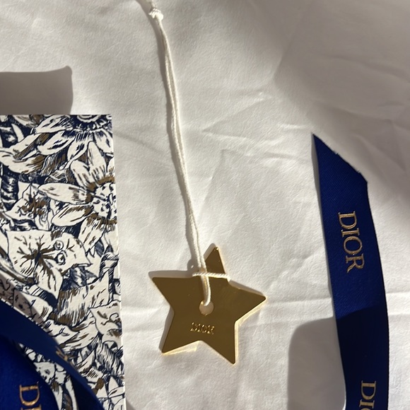 Dior bag. Ribbon, star, card and envelop - Picture 2 of 4
